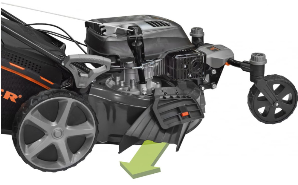 Бензиновая газонокосилка CARVER LMG-3651DMSW