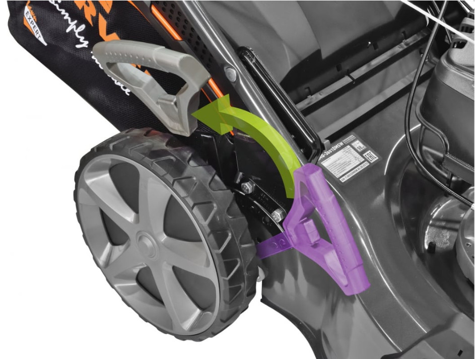 Бензиновая газонокосилка CARVER LMG-3651DMSW