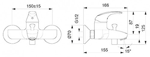 Смеситель Oras Polara 1440Y