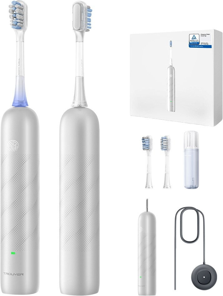 Электрическая зубная щетка Trouver 3D Clean Electric Toothbrush ATB15A (серебристый)