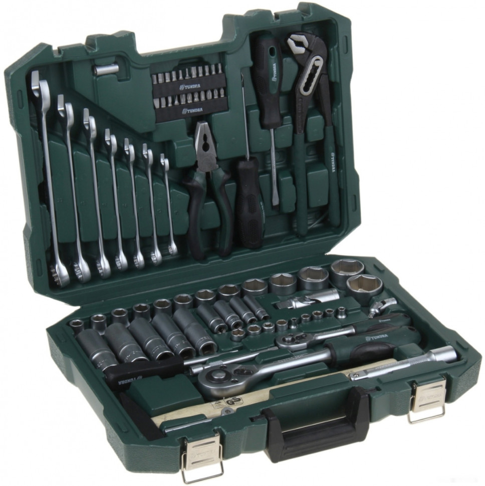 Универсальный набор инструментов Tundra 881830 (74 предмета)