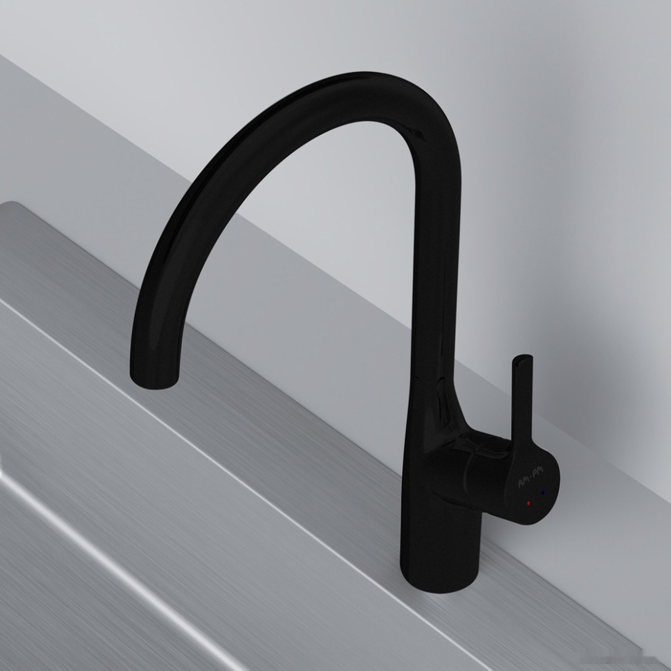 Смеситель Am.Pm Spike F9S07022 (черный)