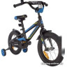 Детский велосипед Novatrack Dodger 14 (черный, 2024)