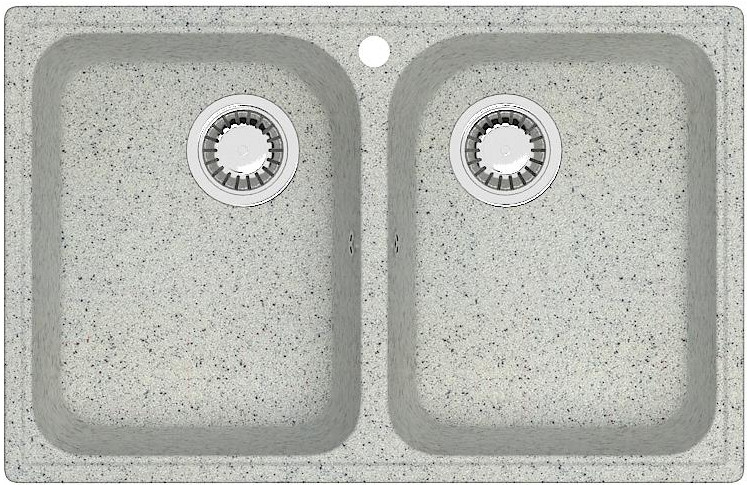 Кухонная мойка Berge BR-7322 (серый)