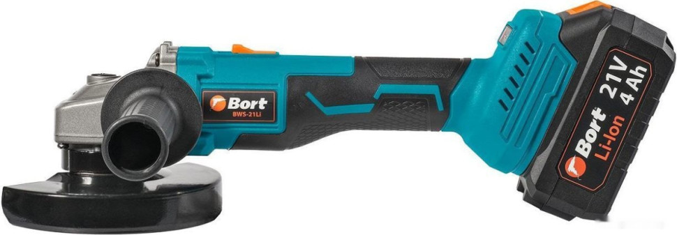 Угловая шлифмашина BORT BWS-21LI (с 2-мя АКБ, кейс)