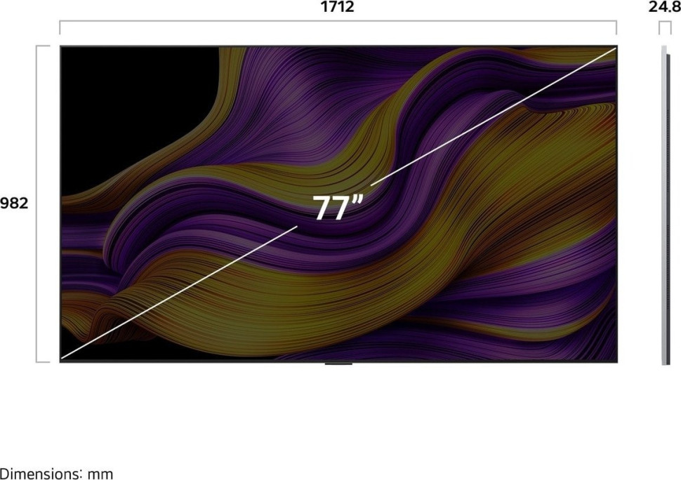 Телевизор LG OLED evo AI G5 OLED77G5RLA