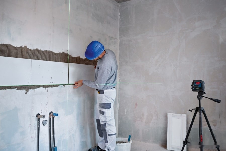 Лазерный нивелир Bosch GCL 2-50 G Professional 0601066M02 (RM 10+DK 10, кейс)