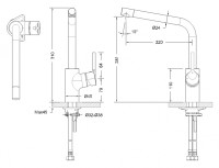 Смеситель Bravat Palace F7172217CP-1