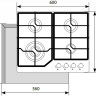 Варочная панель LEX GVG 640-1 WH