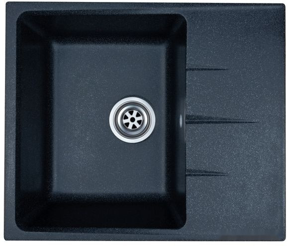 Кухонная мойка Granrus GR-575 (черный)