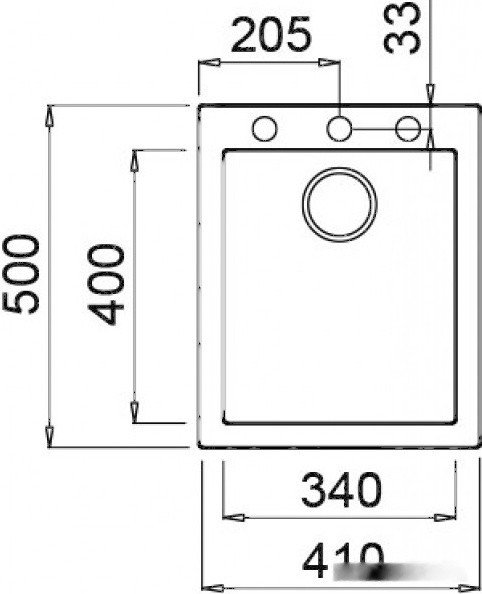 Кухонная мойка Elleci Quadra 100 G43 Tortora