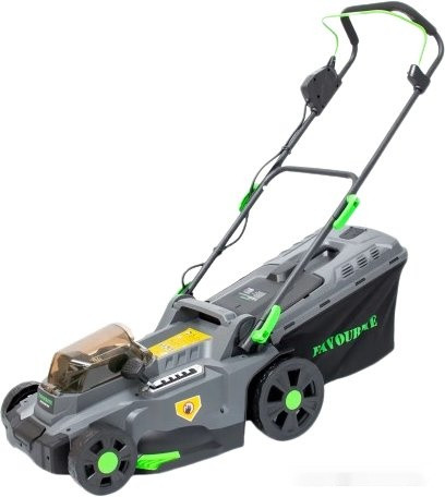Газонокосилка Favourite OBS 21 WET PROF ( с 2-мя АКБ 4 Ач)