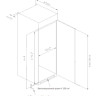 Встраиваемый холодильник однодверный Korting KSI 1785