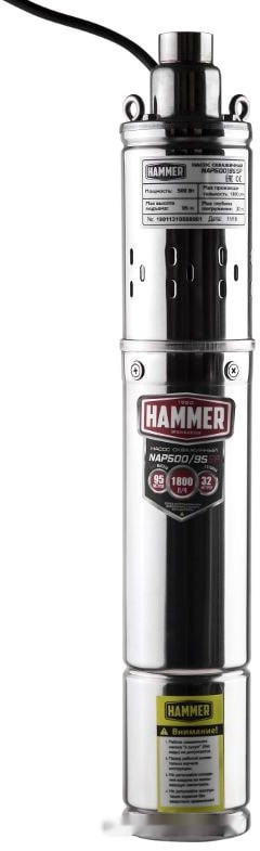Скважинный насос Hammer NAP500/95SP