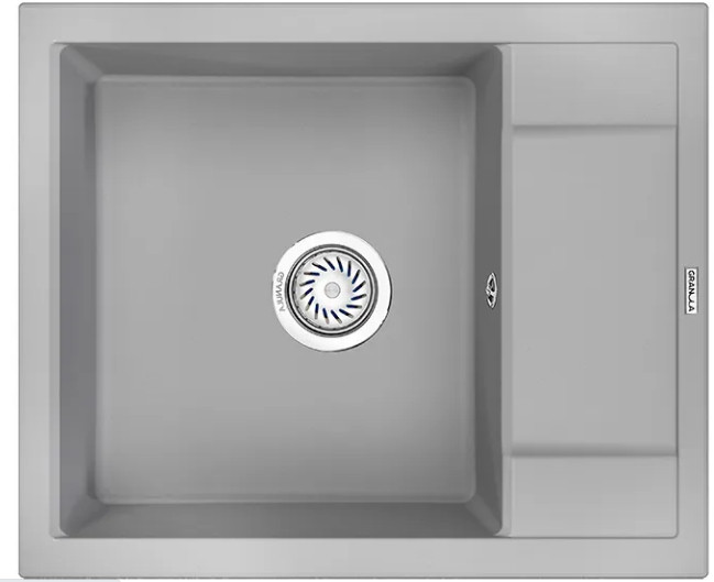 Кухонная мойка Granula 6002 (Алюминиум)