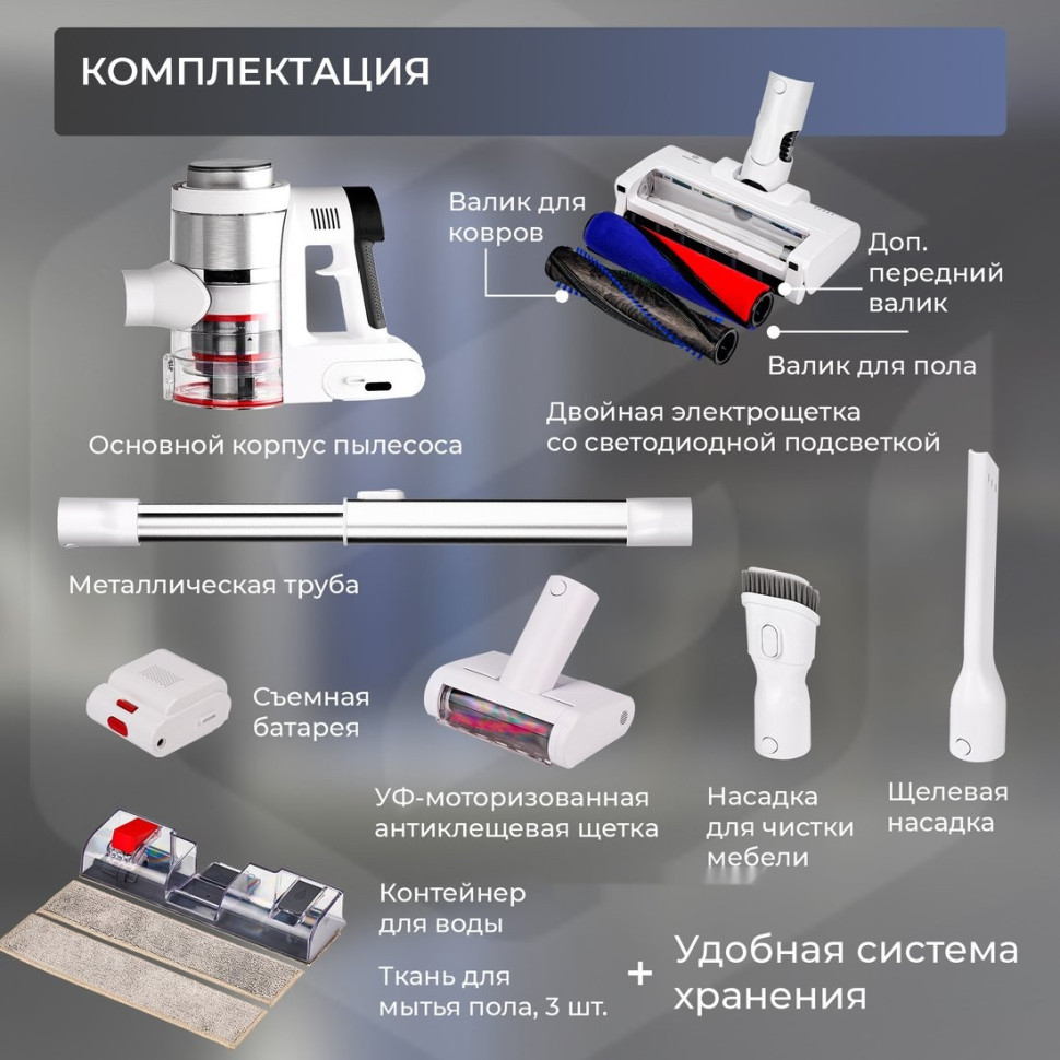 Пылесос Evolution Smart Clean VCF2613UV Wet and Dry
