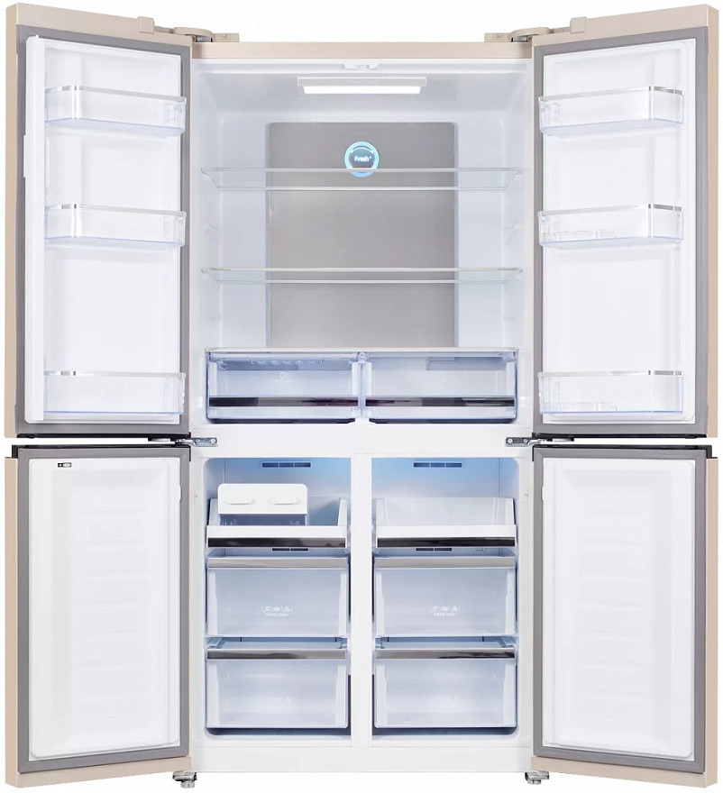 Холодильник (Side-by-Side) Kuppersberg NFFD 183 BEG