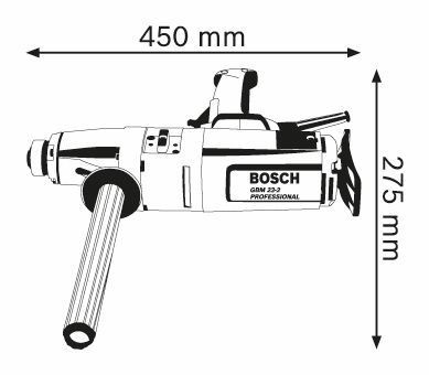 Дрель безударная Bosch GBM 23-2 E Professional
