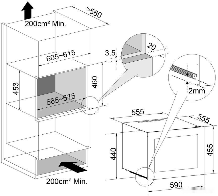 Винный шкаф Temptech OZ45SB