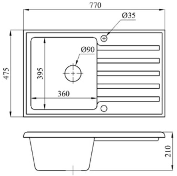 Кухонная мойка БелЭворс Со смесителем и дозатором Styl L + L74004-9 + L405-1 (серый/сатин)