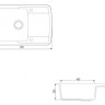 Кухонная мойка Gerhans B29 (White)