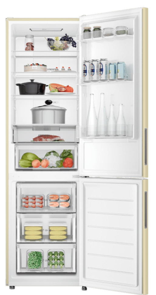 Холодильник с морозильником HAIER CEF538CCG