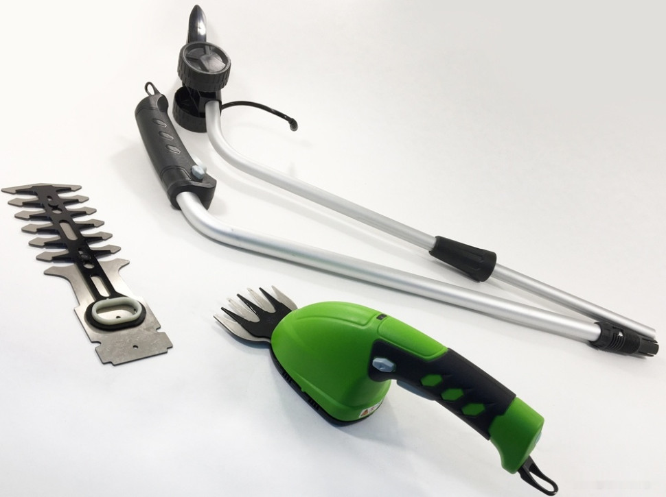 Кусторез + ножницы Greenworks 1600207 (с АКБ)