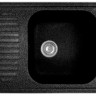 Кухонная мойка GranFest GF-S645L (черный)