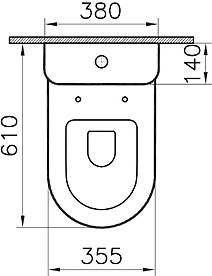 Унитаз Vitra Zentrum [9012B003-7202]