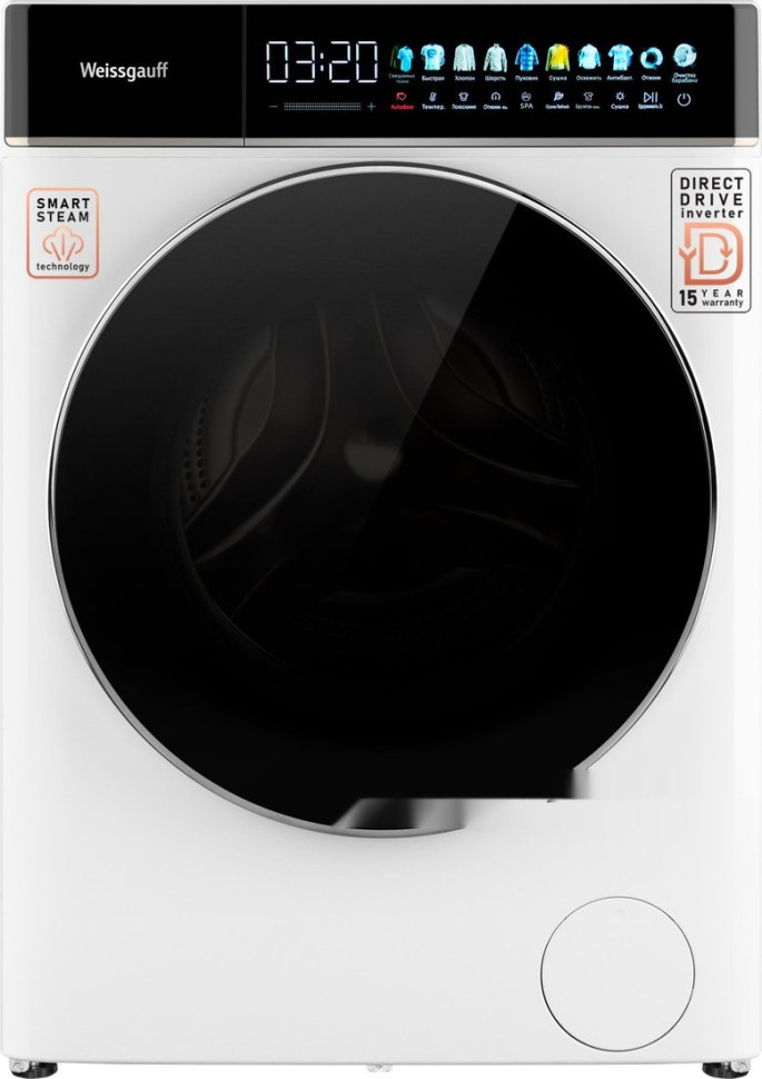 Стиральная машина Weissgauff WMD 58411 Direct Drive Inverter Premium Steam