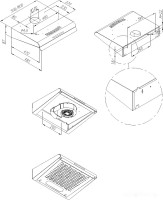 Вытяжка Maunfeld MPA 60 (бежевый)