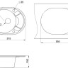 Кухонная мойка Granula 5802 (Шварц)