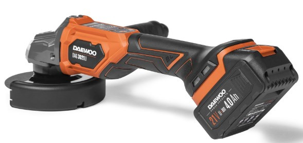 Угловая шлифмашина Daewoo Power DAG 3021Li Set (с 1-им АКБ)