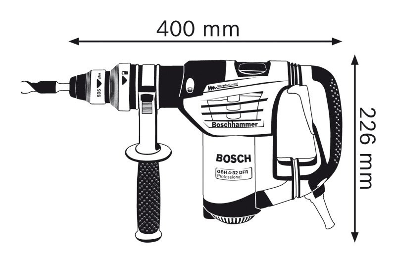 Перфоратор Bosch GBH 4-32 DFR-S