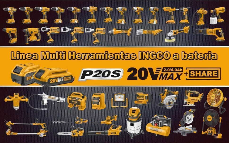 Строительный миксер Ingco MXLI2001 (без АКБ)