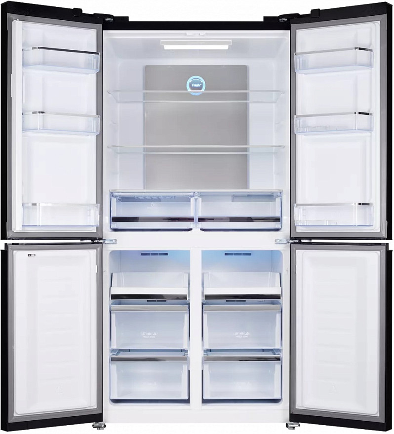 Холодильник (Side-by-Side) Kuppersberg NFFD 183 BKG