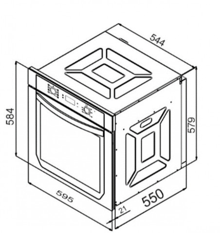 Духовой шкаф Schtoff Decor 1000