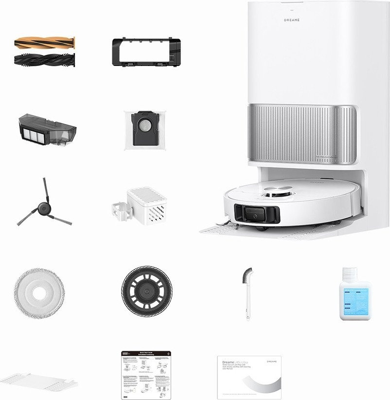 Робот-пылесос Dreame Robot Vacuum L40s Ultra White RLL22SE (евровилка, белый)