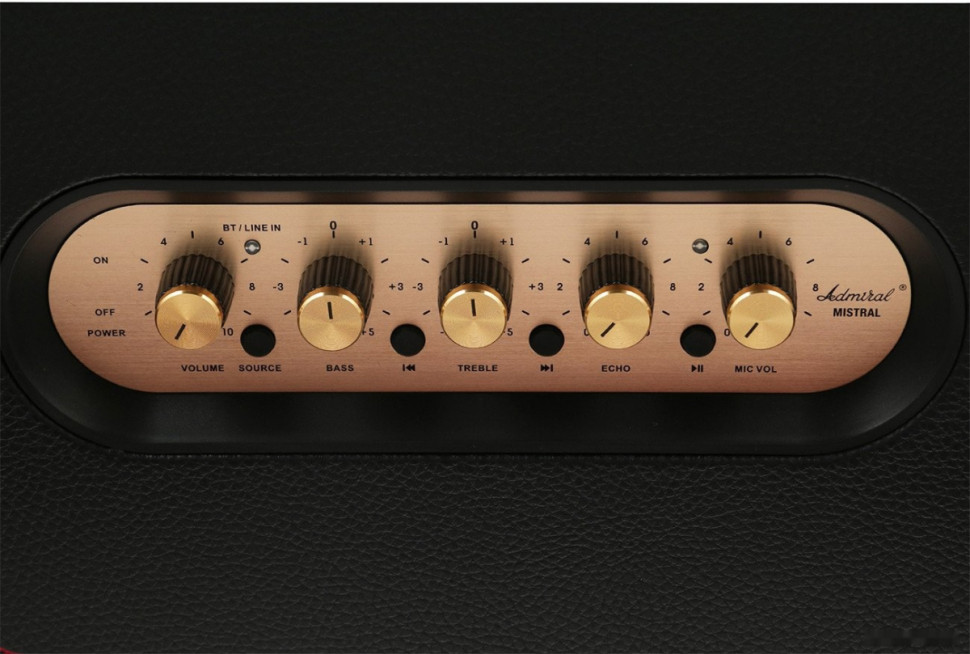 Портативная акустика Admiral Audio Mistral (черный)