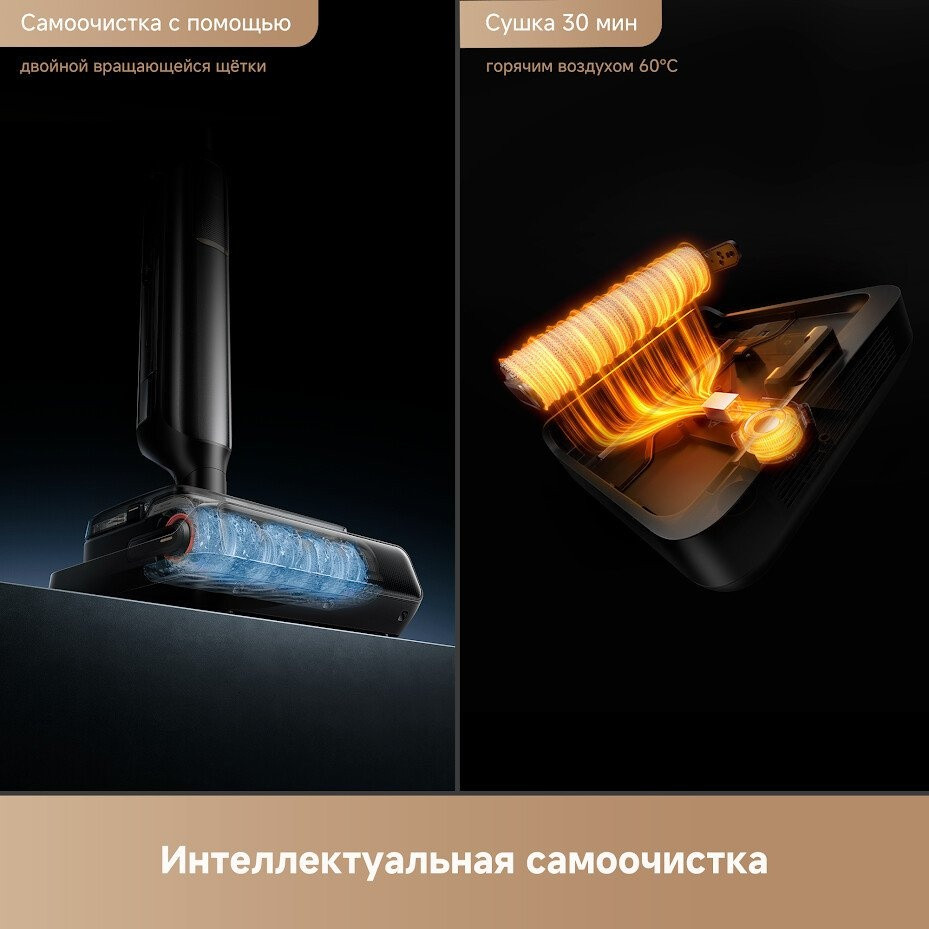 Вертикальный моющий пылесос Trouver Wet and Dry Vacuum M50 HMH36A (евровилка)