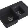 Кухонная мойка GranFest QUARZ Z-21K (черный)