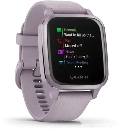 Умные часы Garmin Venu Sq (орхидея)
