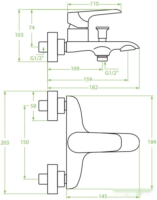 Смеситель Laveo Alea BLE 010D