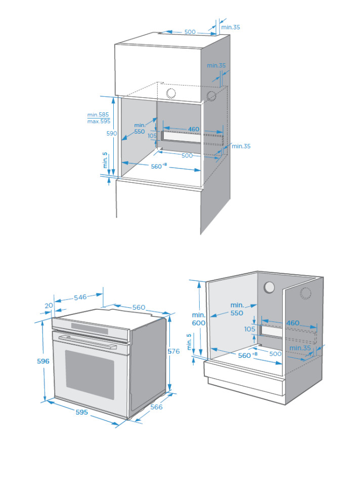 Духовой шкаф Weissgauff EOM 791 SDBSX