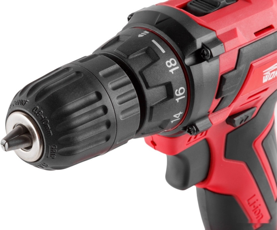 Дрель-шуруповерт Wortex BD 2020-1 DLi BD20201DLi1707 (с 2-мя АКБ)