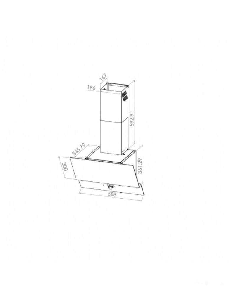 Вытяжка Schtoff Valencia 60 (серый)
