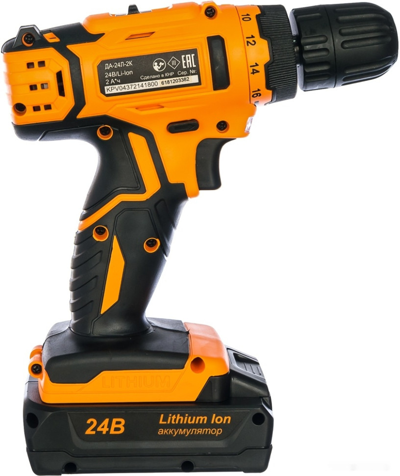 Дрель-шуруповерт Вихрь ДА-24Л-2К