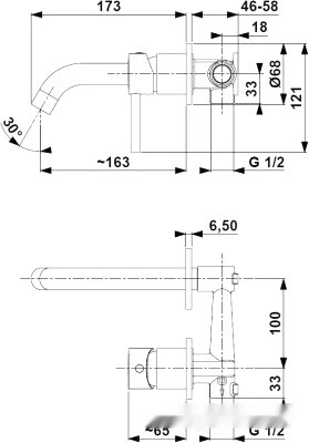 Смеситель Armatura Moza 5039-810-81