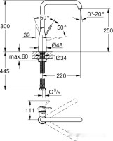 Смеситель Grohe Essence 30269EN0 (матовый никель)