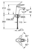 Смеситель Grohe Eurostyle 32468003